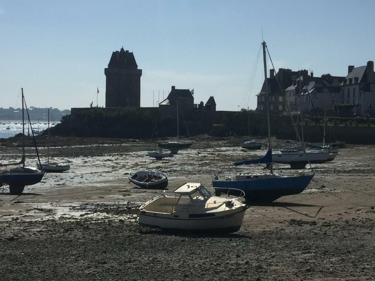 Studio Bord De Plage Des Bas Sablons Saint Malo Dış mekan fotoğraf